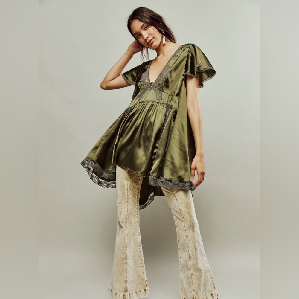 Free People Wildest Rose Tunic